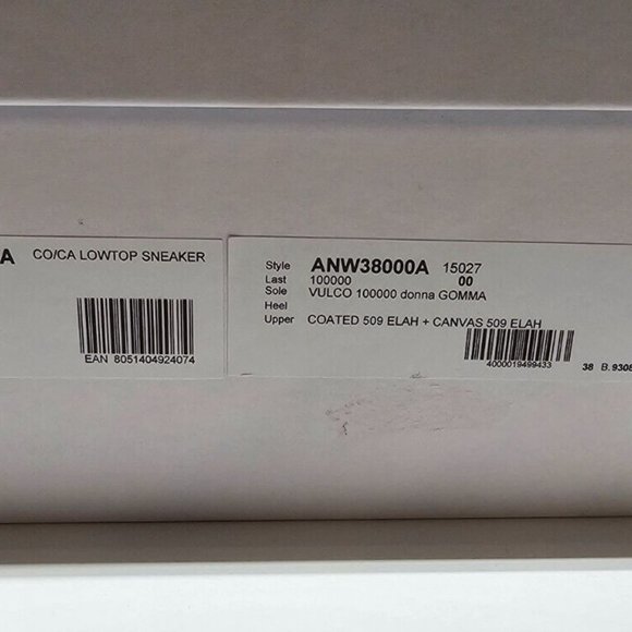 RARE JW Anderson Paneled Low-top Sneakers Leather Brown US Size 8 EU40 NEW - Picture 6 of 7